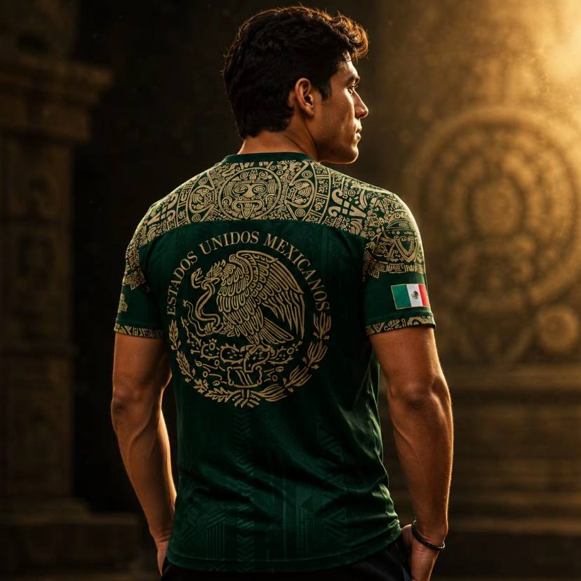Green Mexico Football Jersey - Image 3