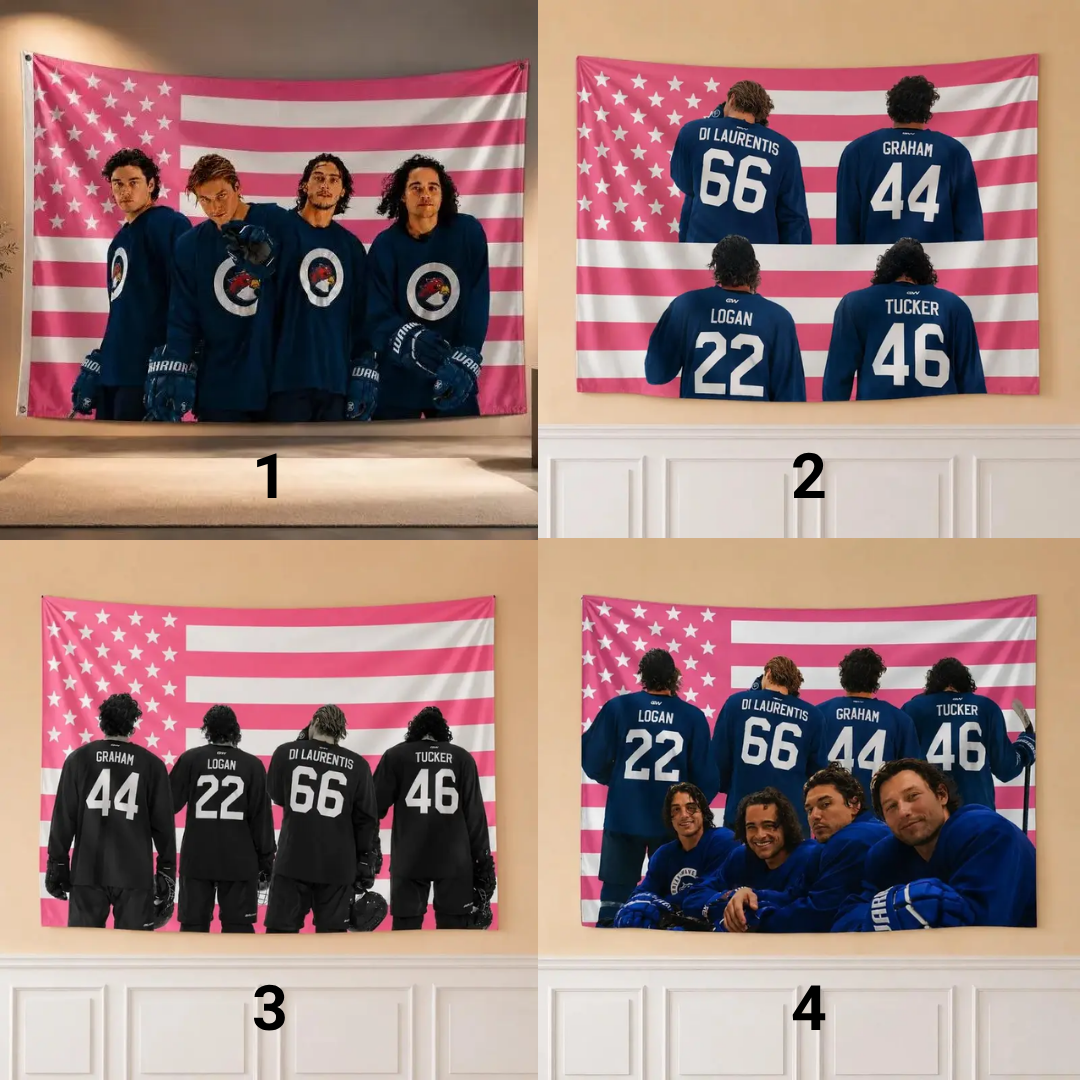 Briar Hockey Team Tapestry Flag
