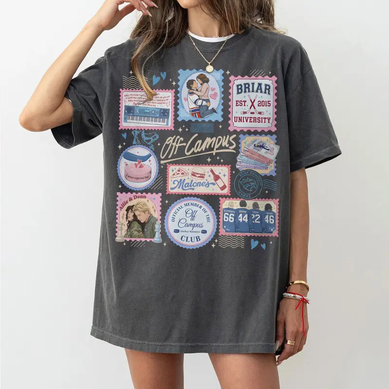 Off Campus Hockey Stamps Shirt