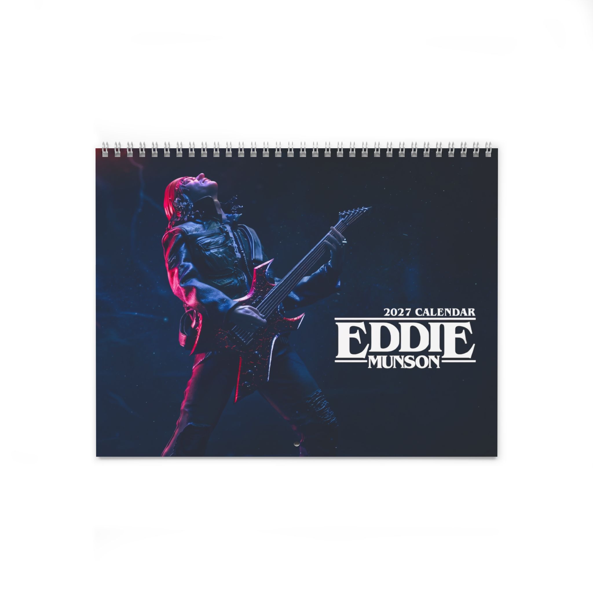 Eddie Munson 2027 Stranger Wall Calendar