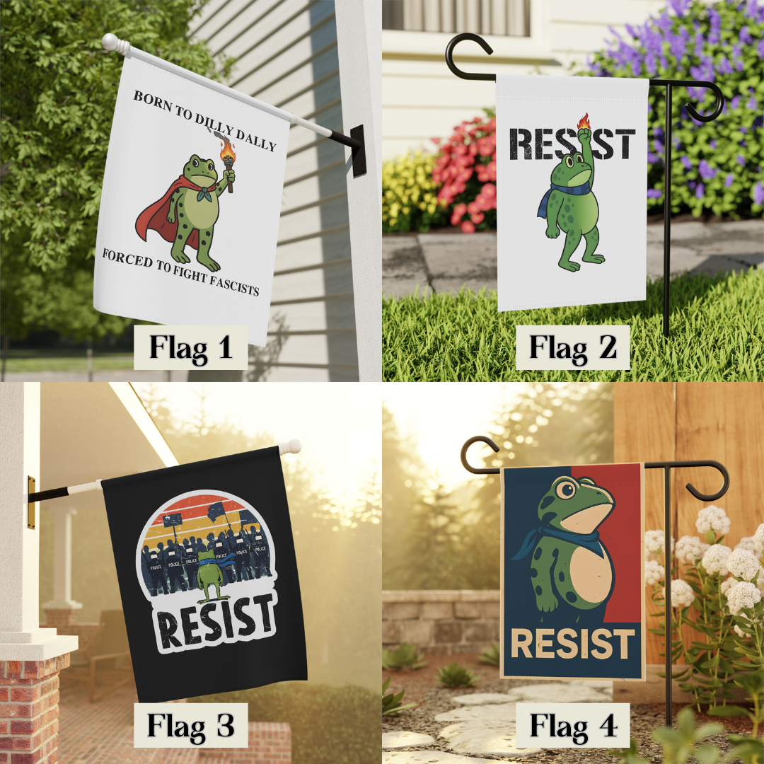 Portland Frog Flag