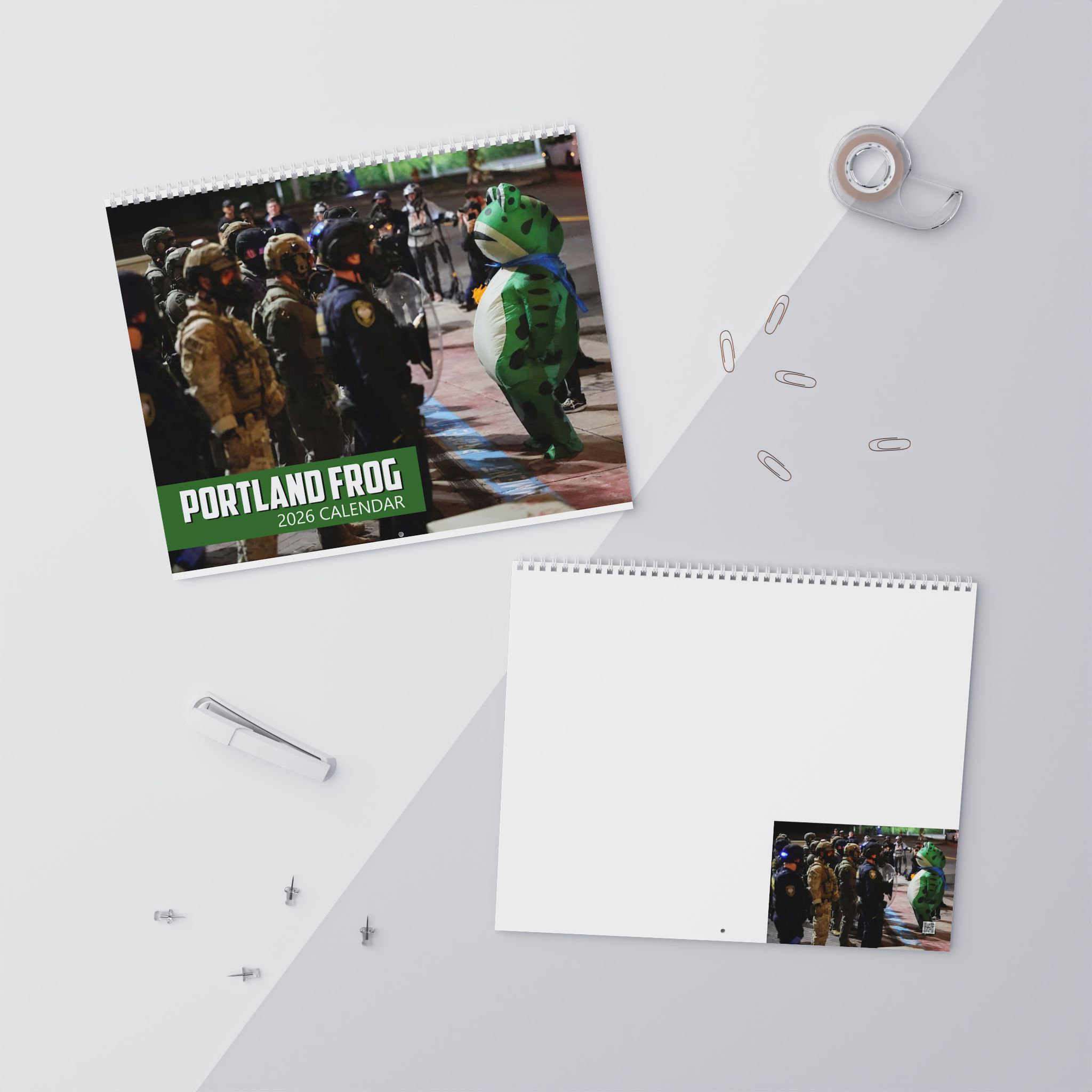 Portland Frog 2026 Calendar