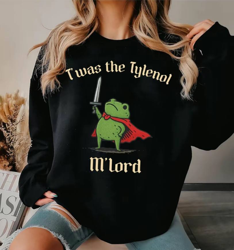 T'was The Tylenol Frog Shirt - Image 2