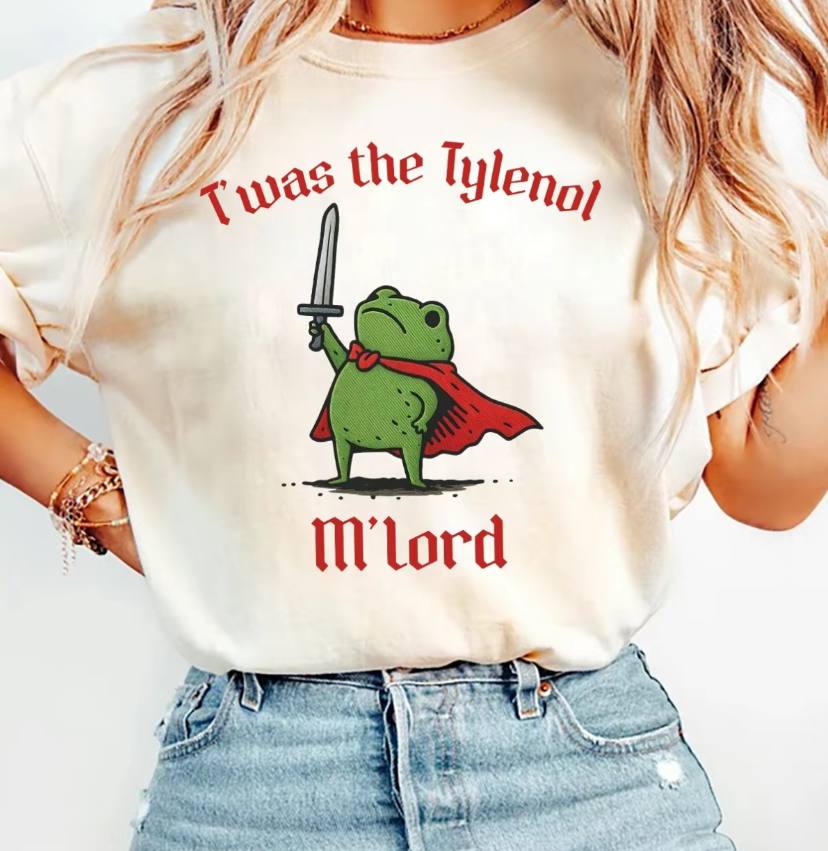 T'was The Tylenol Frog Shirt - Image 3