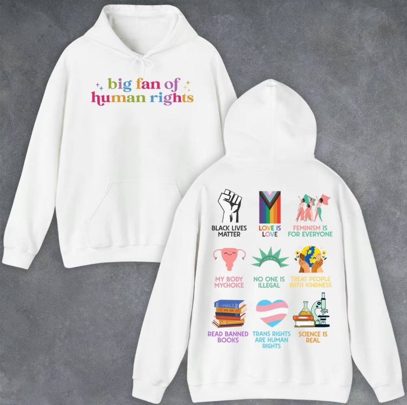 Big Fan of Human Rights Shirt - Image 2