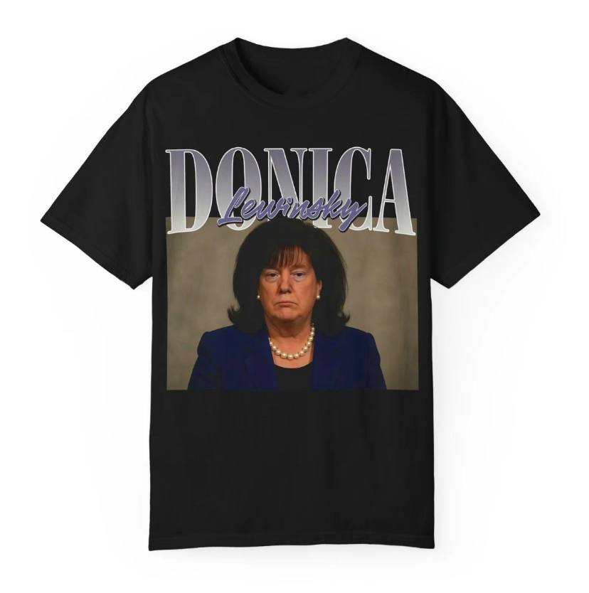 Donica Lewinsky Blowing Bubba Anti TRump Unisex Shirt