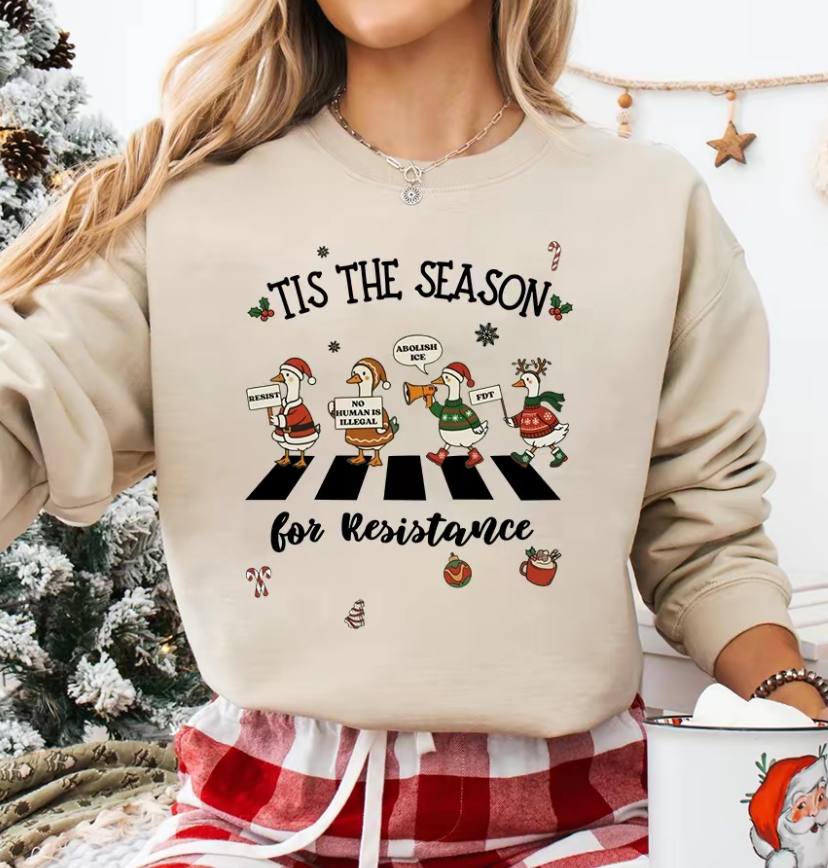 Tis The Season For Resistance Unisex Shirt - Image 3