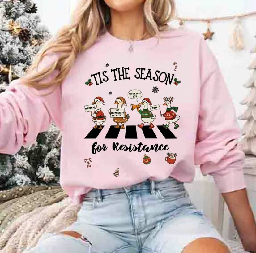 Tis The Season For Resistance Unisex Shirt - Image 5