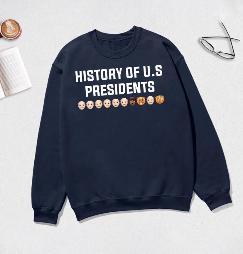 History Of US Presidents Unisex Shirt - Image 4