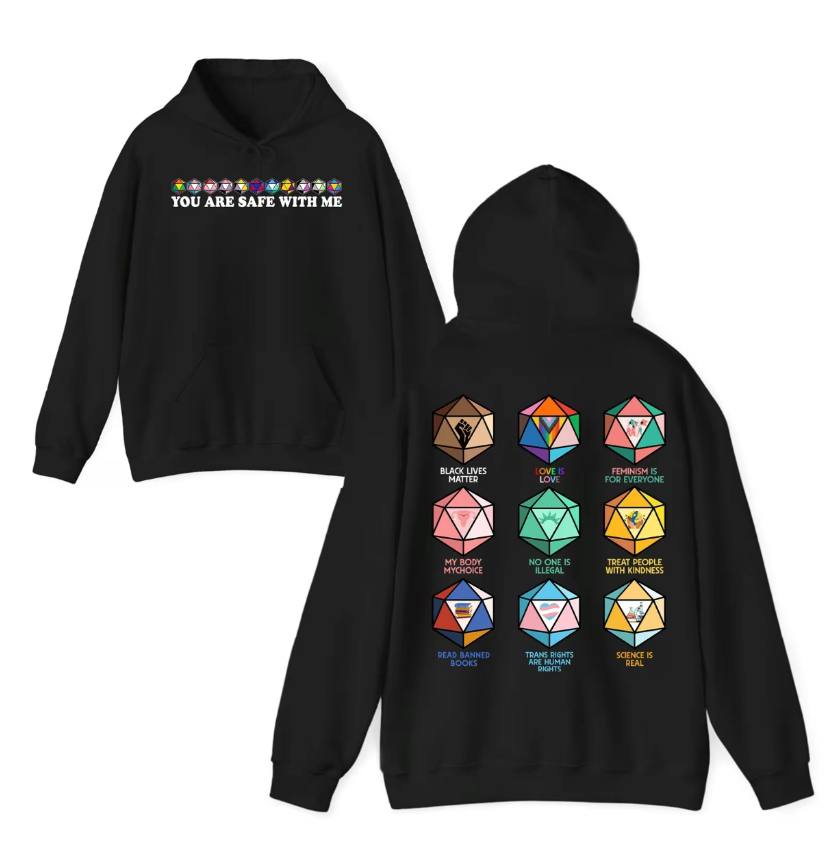 You Are Safe With Me Shirt Ver2