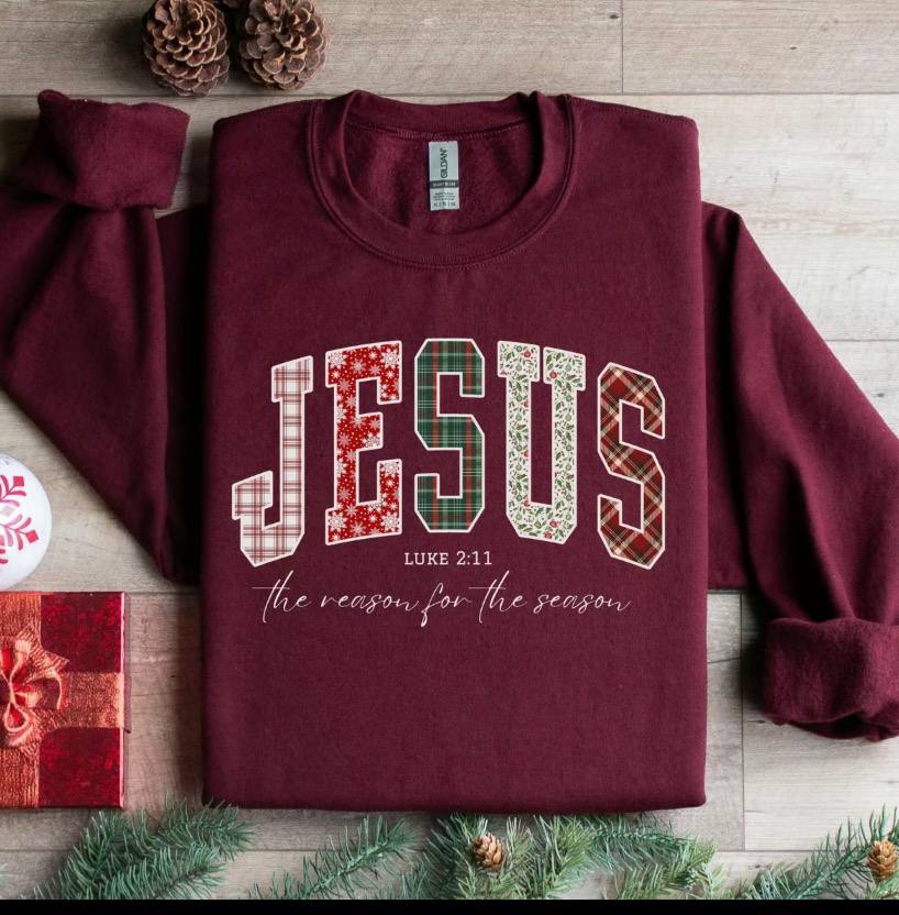 Christian Jesus Luke 2:11 Shirt - Image 3