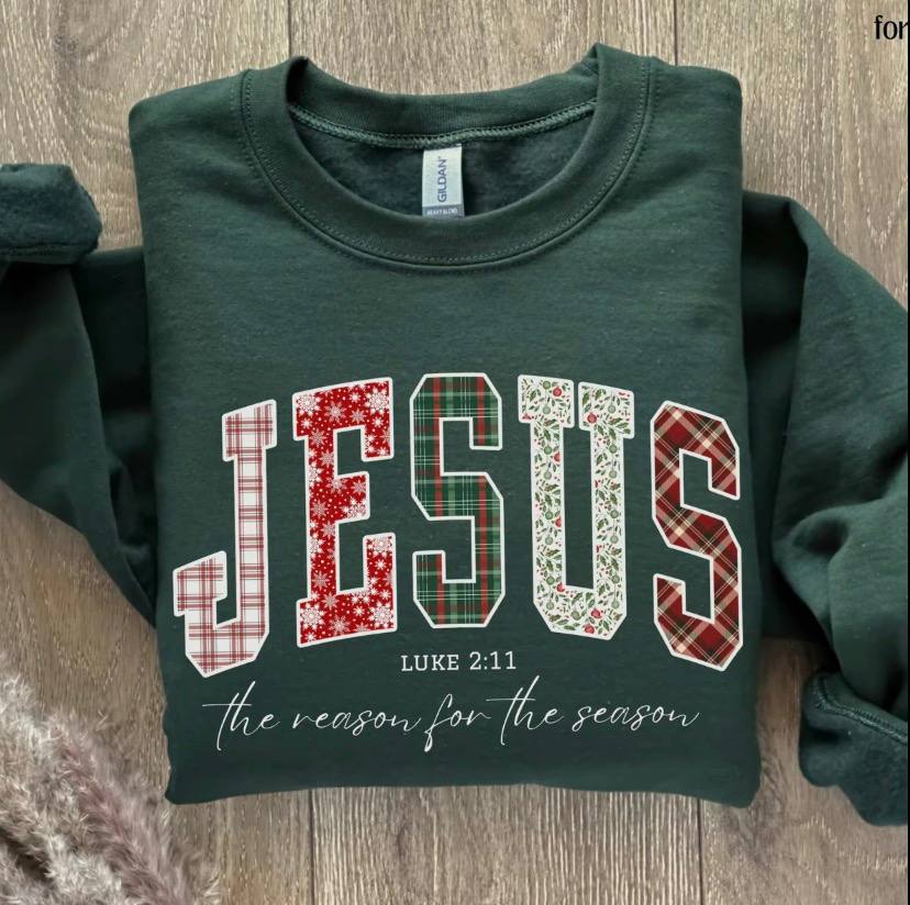Christian Jesus Luke 2:11 Shirt - Image 4