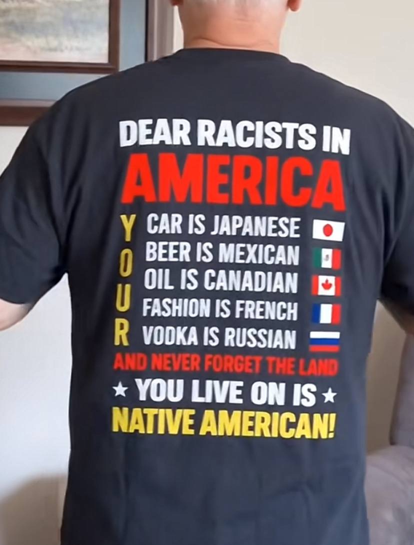 Dear Racists In America Shirt - Image 3