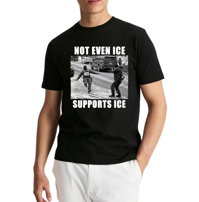 Not Even ICE Supports ICE Shirt - Image 4