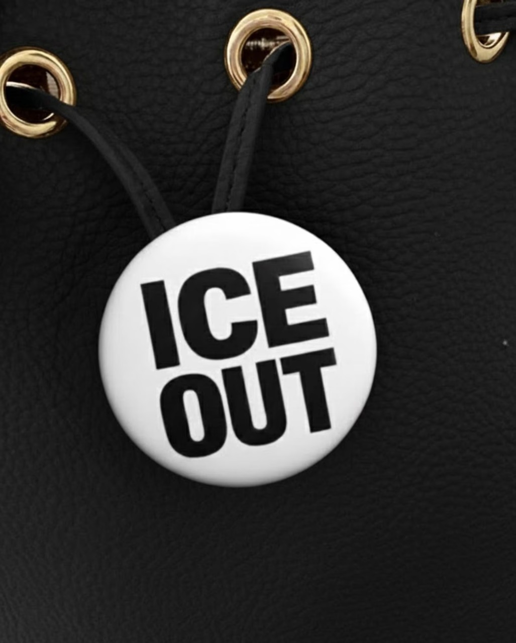 ICE OUT Protest Pin Fuck Ice Button - Image 2