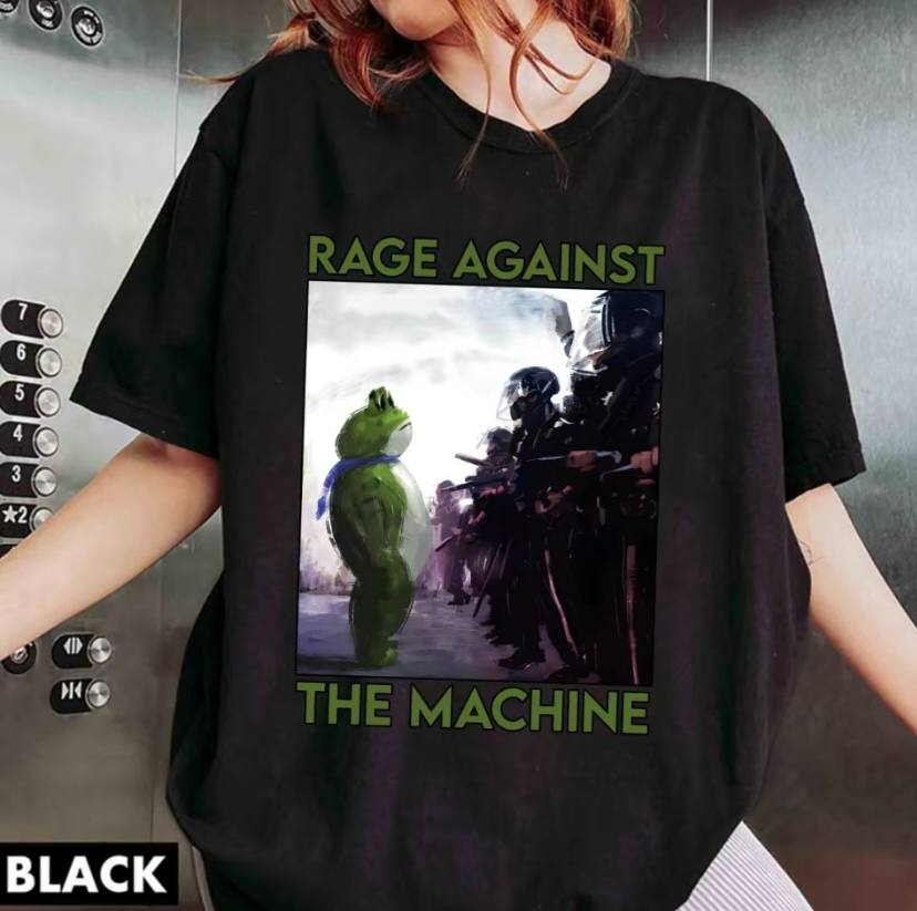 Rage Against Frog Protest Shirt - Image 2