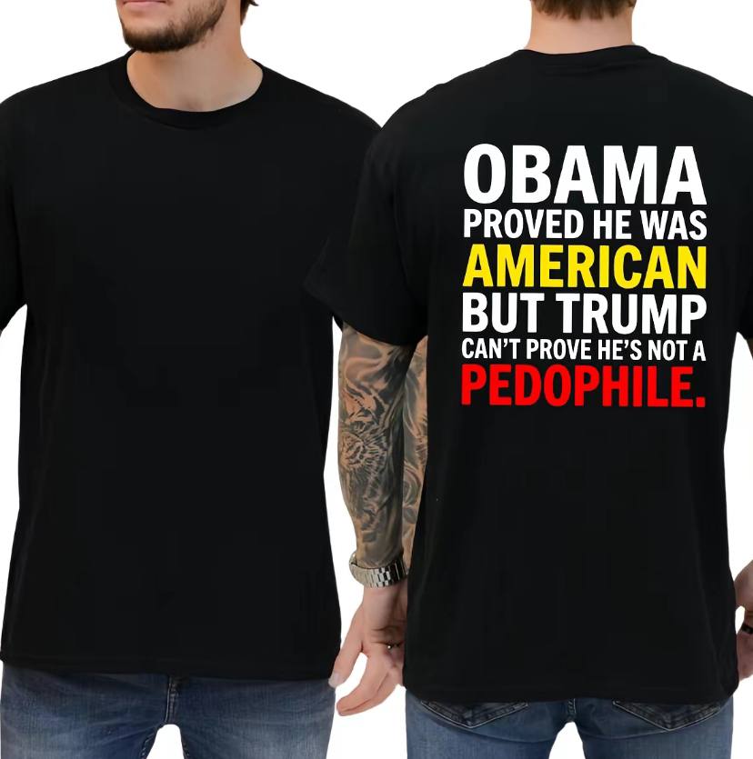 Obama Proved He Was American But Trump Shirt - Image 2