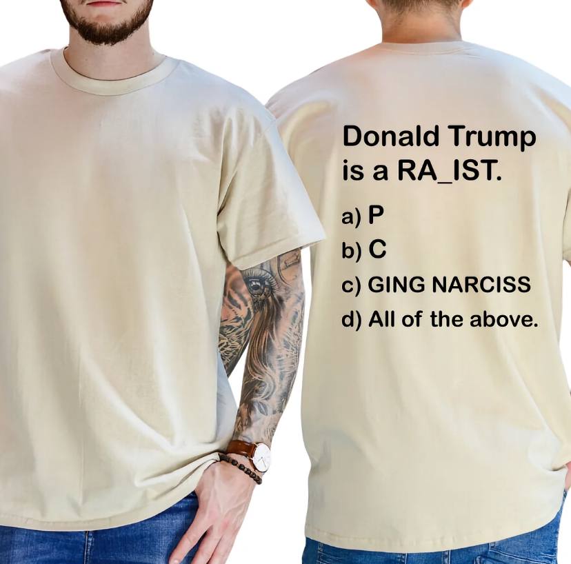 Donald Trump Is A Ra_ist Shirt