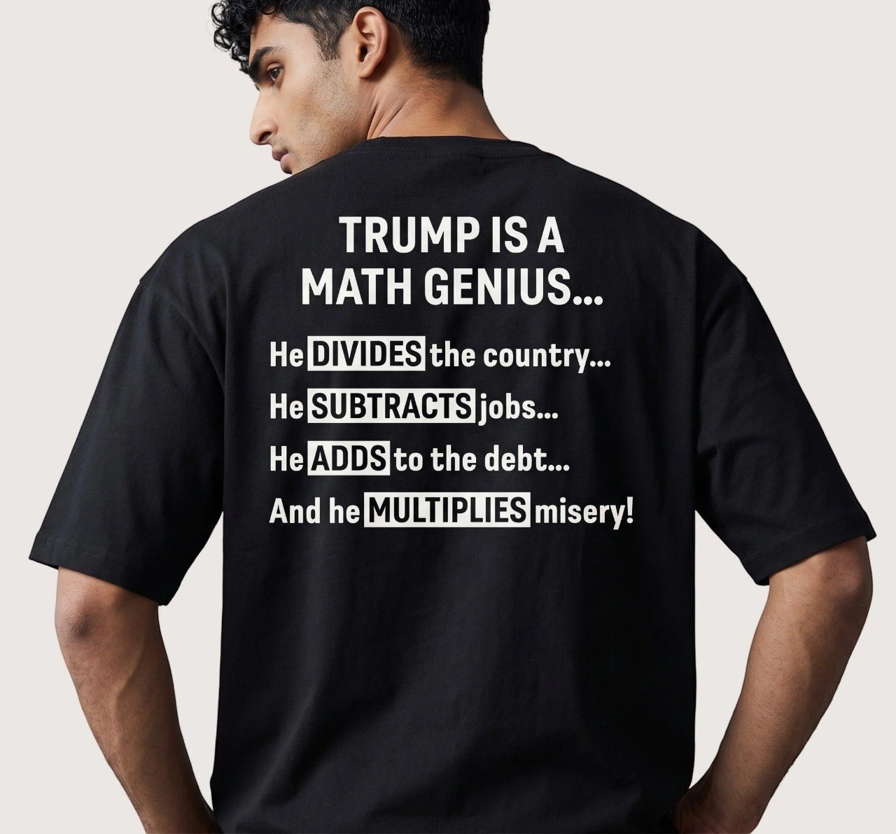 Trump Is A Math Genius V2 Shirt - Image 3