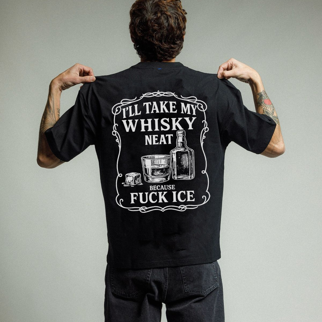 Fck ICE Back Print Only Shirt
