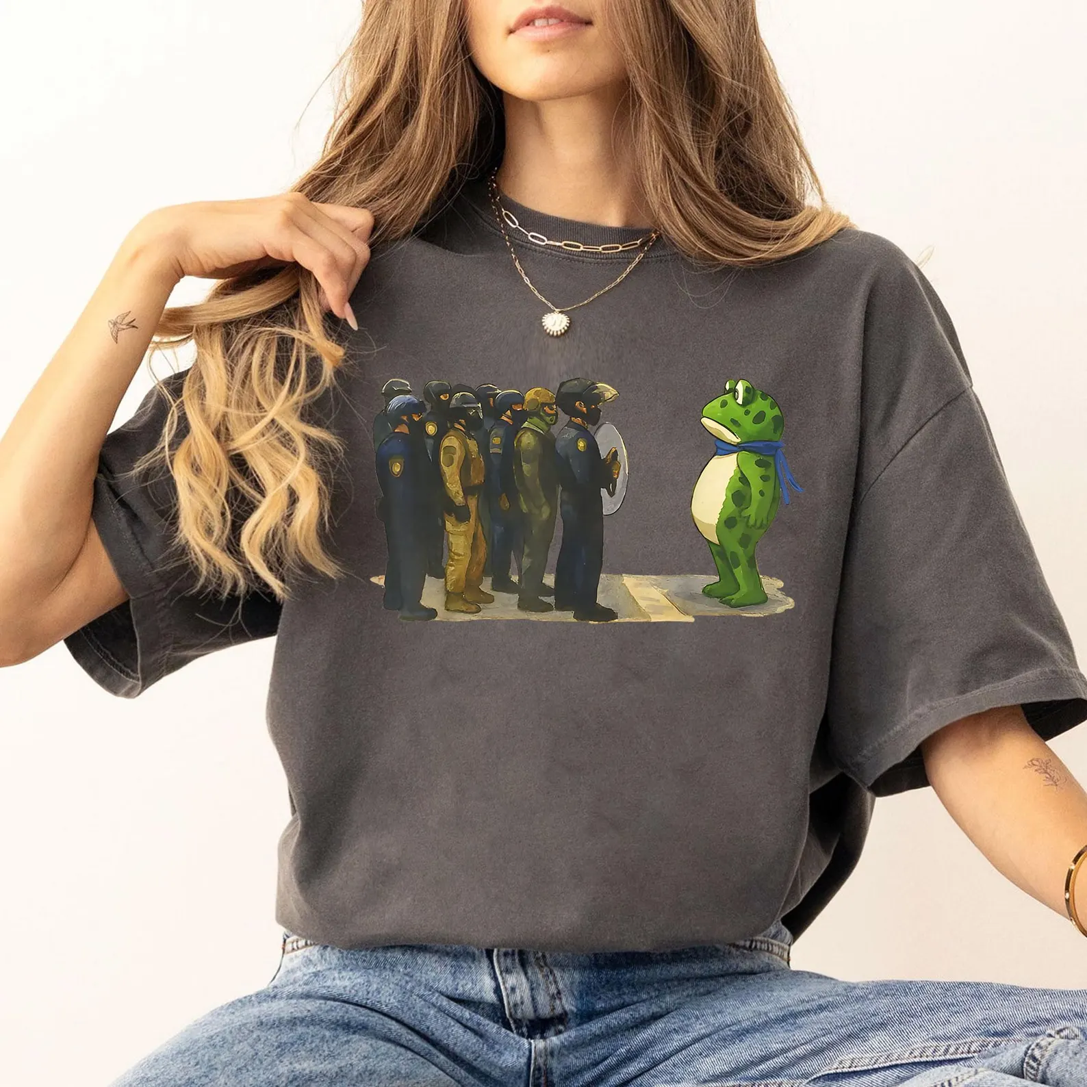 Portland Frog Protest Shirt