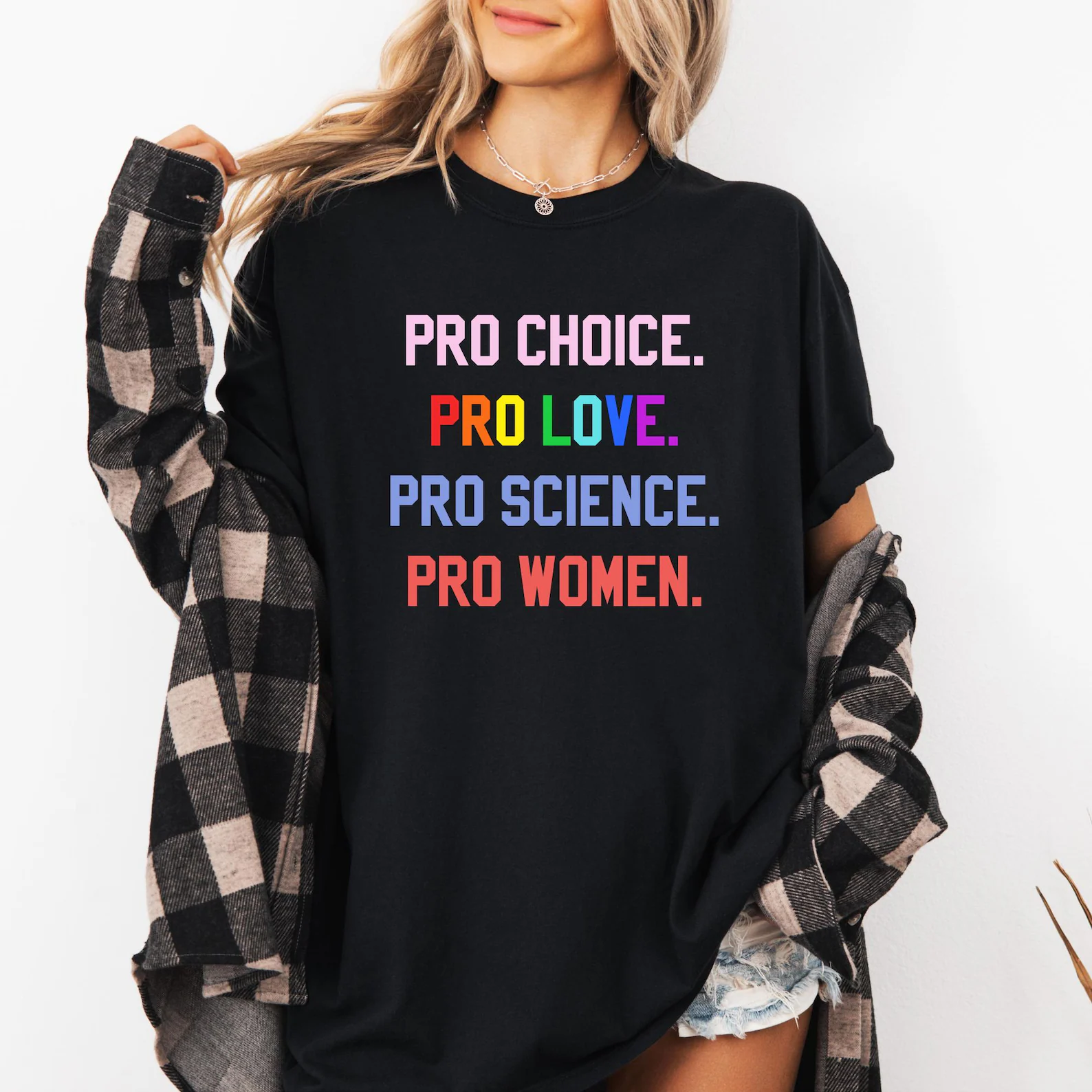 Pro Choice Pro Love Shirt - Image 2